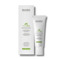 Kem Dưỡng Ẩm BABE Stop AKN 50mL - Kiềm Dầu, Giảm Mụn, Đem Lại Làn Da Mịn Màng, Chống Bóng Nhờn, Phù Hợp Với Da Dầu