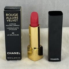 Son Môi Chanel 46 Magnetique Rouge Allure Velvet - Đỏ Hồng Cam Chính Hãng, Chất Luminous Matte Sang Trọng, Dưỡng Ẩm Mềm Mại