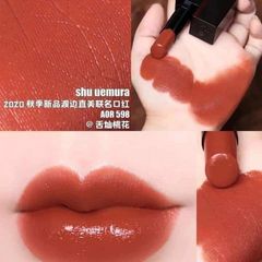 Son Shu Uemura Rouge Unlimited Amplified A OR 598 Cam Cháy - Son Môi Cao Cấp Thời Thượng 2026 Chính Hãng, Độ Bám Màu Tốt