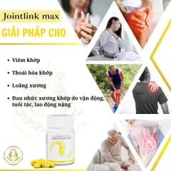 Viên Uống Jointlink Max - Hỗ Trợ Giảm Đau Nhức Xương Khớp, Thoái Hóa Khớp, Tốt Cho Người Trung Niên, Bảo Vệ Sụn Khớp
