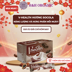 Bột Dinh Dưỡng VHealth 500g - Hương Vị Matcha Thanh Nhẹ & Socola Ngon Ngọt, Dễ Uống, Bổ Sung Dinh Dưỡng Mỗi Ngày