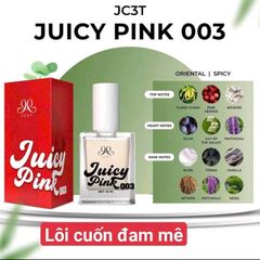 Nước Hoa Lăn Lên Quần Sịp Juicy Pink 10ml - Không Chứa Cồn, Hương Hoa, Dùng Cho Nam & Nữ, Lưu Hương 12 Giờ, Tự Tin Tỏa Sáng