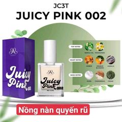 Nước Hoa Lăn Lên Quần Sịp Juicy Pink 10ml - Không Chứa Cồn, Hương Hoa, Dùng Cho Nam & Nữ, Lưu Hương 12 Giờ, Tự Tin Tỏa Sáng