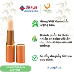 Son Dưỡng Dừa Escoco 3.8g - Dưỡng ẩm tự nhiên, không chất bảo quản, phù hợp cho da nhạy cảm, làm mềm mịn môi