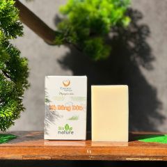 Xà bông Dừa Nguyên Chất Escoco 100g - Sạch Da, Dưỡng Ẩm, An Toàn Cho Da Nhạy Cảm, Không Chất Bảo Quản