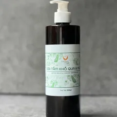 Sữa tắm khổ qua mù u Escoco 500ml - Dưỡng ẩm, ngăn ngừa vấn đề về da, phù hợp cho cả trẻ em và người lớn, hoàn toàn tự nhiên, không hóa chất độc hại.