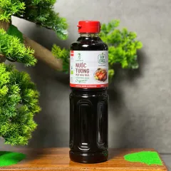 Nước Tương Mật Hoa Dừa Organic Sokfarm 500ml - Gia Vị Tự Nhiên Hữu Cơ, Ít Muối, Không Đậu Nành, Chứng Nhận USDA, EU