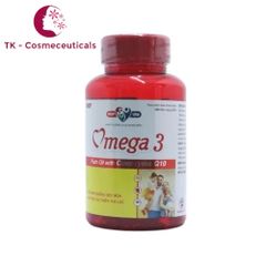 Viên Uống Dầu Cá Omega 3 Fish Oil Mediphar USA - Hỗ Trợ Sáng Mắt, Khỏe Tim Mạch - Hộp 120 Viên Nang Mềm