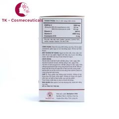 Viên Uống Dầu Cá Omega 3 Fish Oil Mediphar USA - Hỗ Trợ Sáng Mắt, Khỏe Tim Mạch - Hộp 120 Viên Nang Mềm