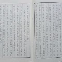 Vở Chép Kinh Phổ Môn Chữ Hán In Mờ KP10 - Học Tiếng Trung Qua Việc Chép Kinh Phật - Sách Tu Tập Phật Giáo 24 Trang 21x28.5cm