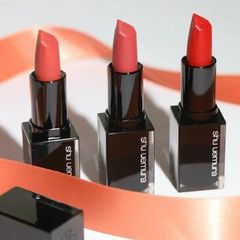 Son Shu Uemura Rouge Unlimited Matte KS RD 188 Đỏ Cổ Điển - Thỏi Son Cao Cấp, Độ Bám Màu Lâu, Phong Cách Sang Trọng, Quyến Rũ