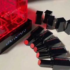 Son Shu Uemura OR 590 Hồng Cam Cháy - Son Môi Chính Hãng Nhật Bản, Bám Màu Tốt, Cấp Ẩm, Phong Cách Nổi Bật