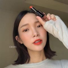 Son Shu Uemura OR 590 Hồng Cam Cháy - Son Môi Chính Hãng Nhật Bản, Bám Màu Tốt, Cấp Ẩm, Phong Cách Nổi Bật