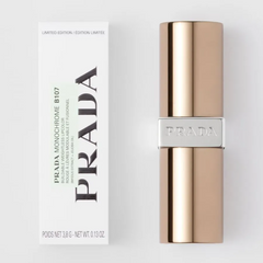 Son Prada Monochrome Soft Matte B107 Sedona - Son Môi Hồng Đất Cao Cấp Chính Hãng, Độ Bám Màu Lâu, Thiết Kế Sang Trọng
