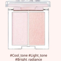 Phấn Bắt Sáng Clio Prism Highlighter Duo 2.8g - Tạo Hiệu Ứng Da Rạng Rỡ Tự Nhiên, Dễ Tán, Makeup Hằng Ngày