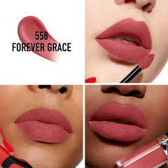Son Kem Lì Dior Rouge Forever Liquid 558 Forever Grace - Màu Hồng Khô Sang Trọng, Chất Son Dưỡng Ẩm, Lâu Trôi, Chính Hãng