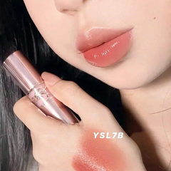Son Dưỡng YSL Yves Saint Laurent Loveshine Candy Glow 7B Nude Pleasure Màu Cam Đất - Dưỡng ẩm, Tạo màu tự nhiên cho đôi môi