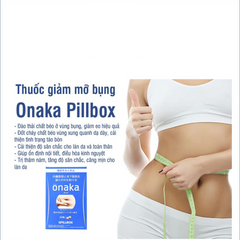 Viên Uống Hỗ Trợ Tan Mỡ Bụng Onaka Cpillbox - Giảm Cân Hiệu Quả, Tăng Cường Năng Lượng Từ Thiên Nhiên