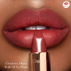 Son Charlotte Tilbury Walk Of No Shame Màu Hồng Nâu Matte Revolution - Đen Đẳng Cấp Làm Đẹp Tự Nhiên, Quà Tặng Hoàn Hảo Cho Phái Đẹp
