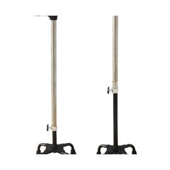 Gậy chống 4 chân điều chỉnh cao cho người già - Gậy hỗ trợ đi lại inox chắc chắn, an toàn cho người phục hồi chức năng