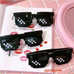 Kính Mắt Thug Life 6 Chấm - Mẫu Mới Siêu Ngầu Hot Trend 2023, Chất Liệu ABS Cao Cấp, Thích Hợp Chụp Hình Nhóm