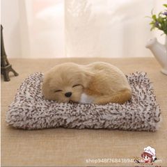 Thú Bông Chó Shiba - Hút Mùi Than Hoạt Tính, Trang Trí Xe Ô Tô & Bàn Làm Việc, Kích Thước 28x20cm, Dễ Thương, Khử Mùi Hiệu Quả