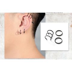Khuyên Tai Hình Chữ U Không Cần Xỏ Lỗ - Trang Sức Thanh Lịch Phong Cách Hàn Quốc Cho Nam Nữ - Nhiều Màu Sắc Thời Trang