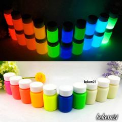 Sơn Acrylic Dạ Quang Không Độc Hại - Màu Sáng Chống Thấm Nước 12-09, Phát Sáng Trong Bóng Tối, Dùng Cho Hội Họa, Trang Trí