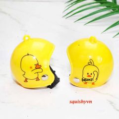 Mũ bảo hiểm Mochi Dingding cho bé - Thiết kế dễ thương, chống căng thẳng, trang trí nội thất ô tô hoặc bàn làm việc