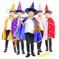 Bộ hóa trang phù thủy Halloween - Áo choàng và nón Thời trang nữ 5 màu, hoàn hảo cho giáng sinh và tiệc tùng