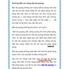 Bột Dạ Quang Màu Xanh Lá 10g - Hoạt Chất Phát Sáng Tốt Nhất Dùng Trang Trí Đồ Handmade, Sơn Dạ Quang, Thiết Kế Độc Đáo
