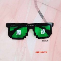 Kính Mắt Thug Life 6 Chấm Kính Gương Thời Trang Minecraft - Phong Cách Năng Đ động Cho Nam Nữ, Free Ship Từ Đơn 50K