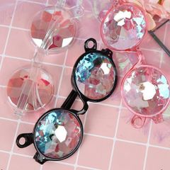 Kính Mát Vạn Hoa Kiểu Tròn Thời Trang Unisex - Kính Ngáo Phong Cách Nổi Bật Cho Mùa Hè