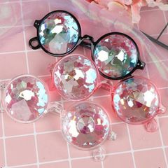 Kính Mát Vạn Hoa Kiểu Tròn Thời Trang Unisex - Kính Ngáo Phong Cách Nổi Bật Cho Mùa Hè