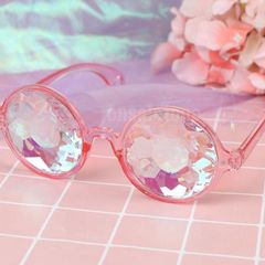 Kính Mát Vạn Hoa Kiểu Tròn Thời Trang Unisex - Kính Ngáo Phong Cách Nổi Bật Cho Mùa Hè