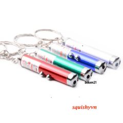 Đèn LASER 3 Chức Năng với Móc Khóa - Dụng Cụ Đa Năng Nhiều Màu, Thiết Kế Nhỏ Gọn Cho Du Lịch và Quà Tặng Thú Vị