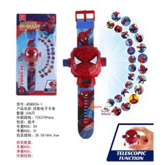 Đồng Hồ 3D Spider-Man Siêu Nhân Đeo Tay Cho Bé - Đồng Hồ Điện Tử Chiếu Hình 24 Hình Ảnh Dễ Thương Thời Trang