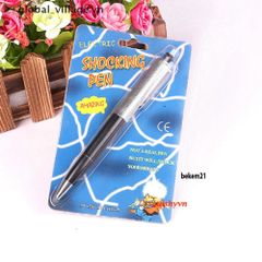 Bút Bi Giật Điện Hài Hước - Trò Chơi Kinh Dị Sốc Điện Thú Vị Cho Người Lớn - Quà Tặng Độc Đáo