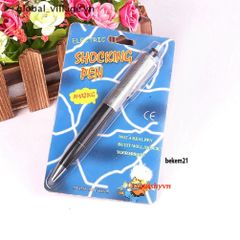 Bút Bi Giật Điện Hài Hước - Trò Chơi Kinh Dị Sốc Điện Thú Vị Cho Người Lớn - Quà Tặng Độc Đáo