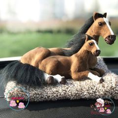 Gấu Bông Hút Mùi Than Hoạt Tính - Thiết Kế Dễ Thương Trang Trí Ô Tô và Phòng Ngủ, Quà Tặng Cho Trẻ Em 28x20cm