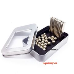 Bucky Bars Đồ Chơi Nam Châm Hút 36 Thanh 27 Viên - Phát Triển Sáng Tạo cho Trẻ Em Từ 4 Tuổi Trở Lên