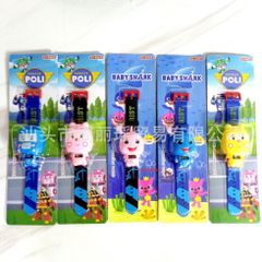 Đồng Hồ Trẻ Em Dạ Quang Chiếu Sáng Siro Elsa Băng Tuyết - Đồng Hồ Điện Tử Hoạt Hình Mèo Cho Bé Trai và Bé Gái 3 Tuổi Trở Lên