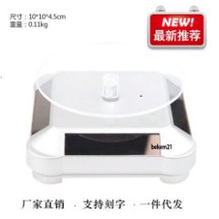 Bàn Xoay 360 Độ Năng Lượng Mặt Trời - Đế Trưng Bày Hình Ảnh & Quay Video Sản Phẩm, Cho Đồ Trang Sức, Đồng Hồ - Tiết Kiệm Năng Lượng