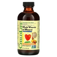 ChildLife Vitamin & Mineral 237ml – Tăng cường đề kháng và phát triển toàn diện cho trẻ - Siêu phẩm dinh dưỡng tự nhiên dễ uống