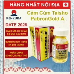 Viên Cảm Cúm Nhật Bản Taisho Pabron Gold A - Hỗ Trợ Giảm Đau Đầu, Nghẹt Mũi - 210 Viên Tiện Dụng Chất Lượng Cao