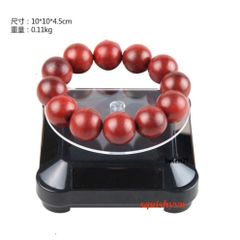 Đế Trưng Bày Trang Sức Xoay 360 Độ - Tối Ưu Màu Đen, Chất Liệu ABS Cao Cấp, Kích Thước 13cm - Dụng Cụ Trưng Bày Đẹp Mắt
