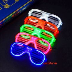 Kính Viễn Tưởng LED Phát Sáng Nhiều Màu - Gọng Gấp Tiện Lợi, Phong Cách Khoa Học Viễn Tưởng Cho Tiệc Tùng Và Lễ Hội