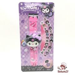 Đồng Hồ Chiếu Kỹ Thuật Số Hoạt Hình Disney Người Nhện và Người Sắt - Quà Tặng Giáng Sinh Cho Trẻ Em, Hình Chiếu Đẹp Mắt