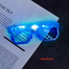 Kính THUG LIFE LED 7 Màu - Kính Mát Phát Sáng Hot Trend TikTok Cho Tiệc Tùng, Hòa Nhạc, Quán Bar