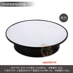 Bàn Xoay Trưng Bày Sản Phẩm Năng Lượng Mặt Trời 360 Độ - Dụng Cụ Chụp Hình và Quay Video Tiện Lợi, Thân Thiện Với Môi Trường